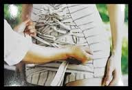 Bengkung or Malay body wrap meant for post natal massage
